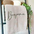 Personalized Baby Name Blanket