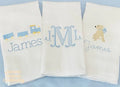 Embroidered Burp Cloth Set (3 Pack)