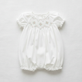 Smocked Bubble Romper Set – Newborn to 6 Months